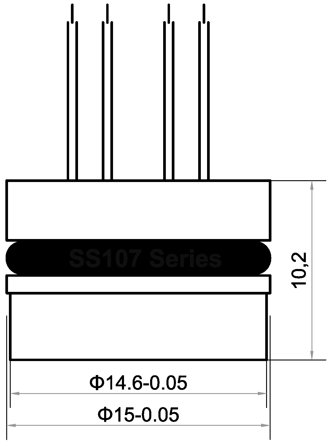 SS107 series Silicon piezoresistive pressure sensor