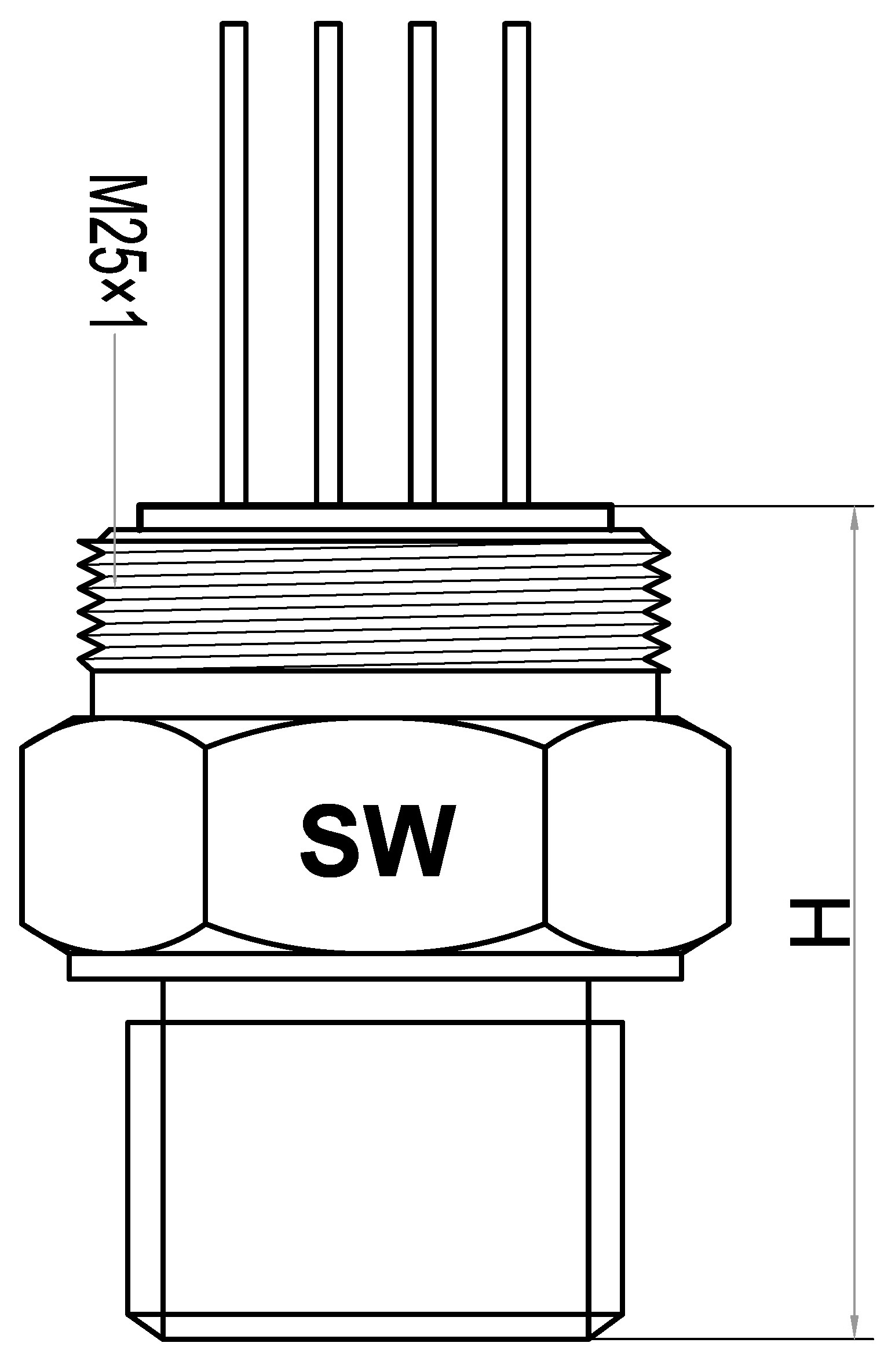 SS114 series Flush diaphragm pressure transducer