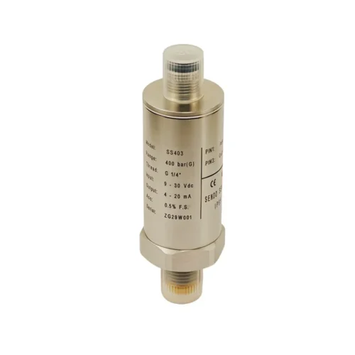 Miniature Flush Pressure Sensor SS403 G14 connector with gold plated for H2hydrogen gas Wide measuring range 0-2bar to 600bar