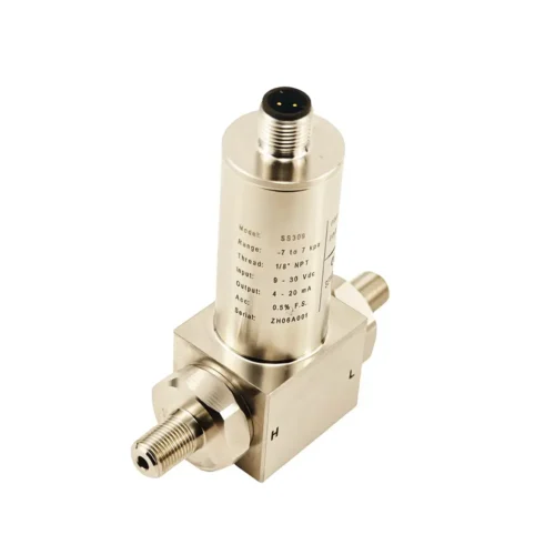 Stainless steel 316L diaphragm M12 x 1 electrical connector 4-20mA Differential Pressure Sensor SS309